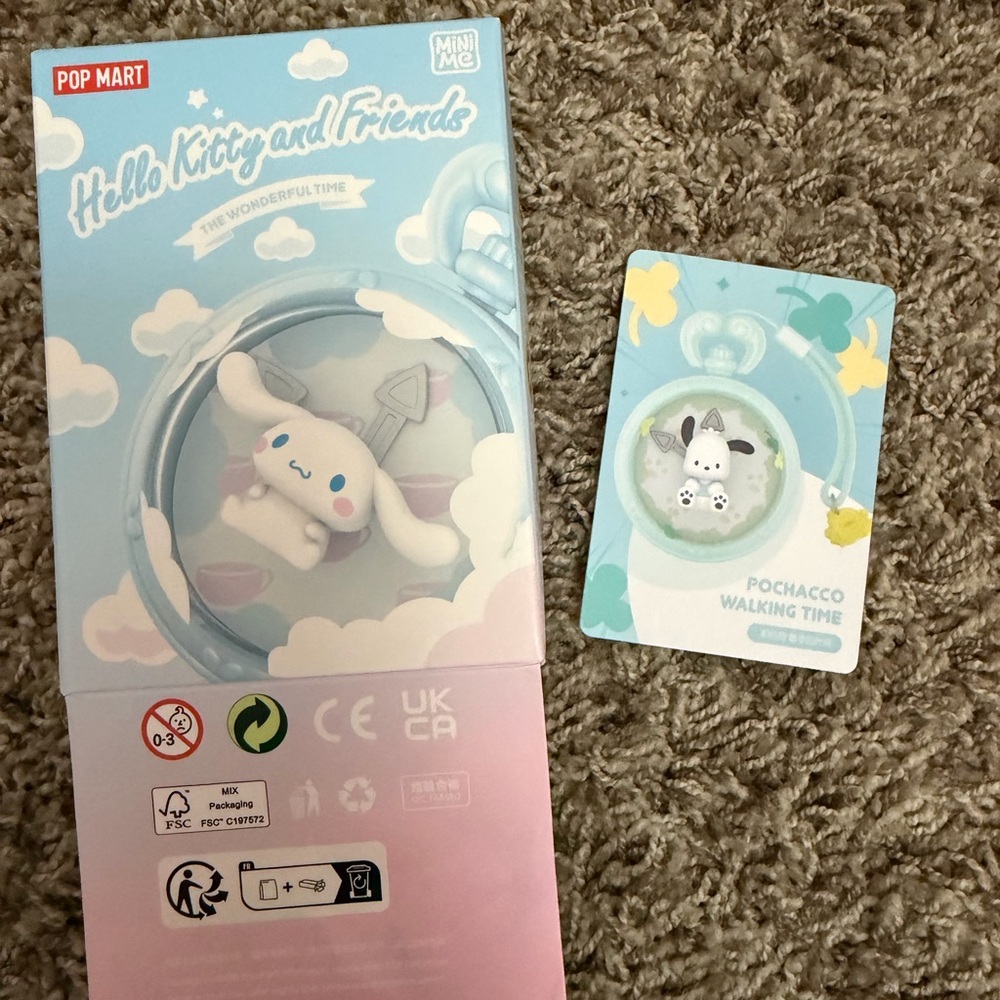 POPMART Hello Kitty and Friends wonderful time CONFIRMED Pochacco Walking time